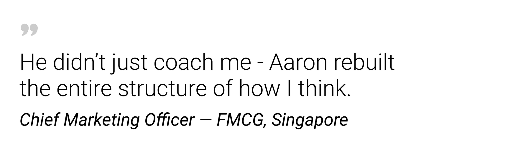 Testimonials Testimonials