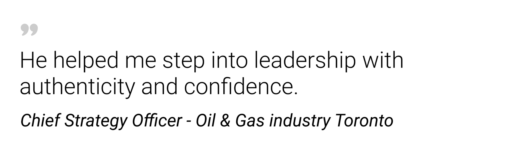 Testimonials Testimonials